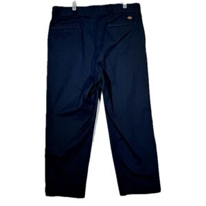 Dickies Men's Beige Cargo Pants 38×34 High Rise Canvas Casual Utility